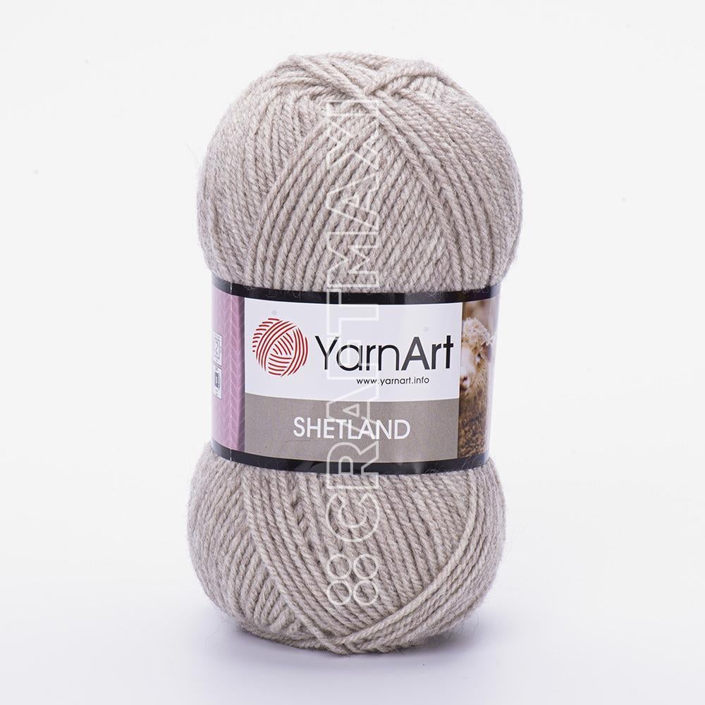 YarnArt Shetland Chunky Yarn, Brown - 619 - Hobiumyarns