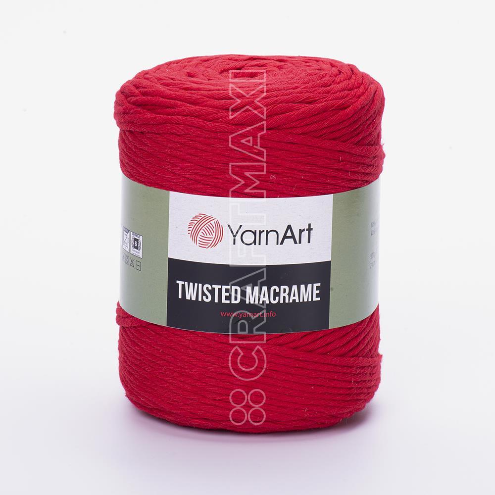 YARNART MACRAME CORD 3 MM - MACRAME CORD GREEN - 802