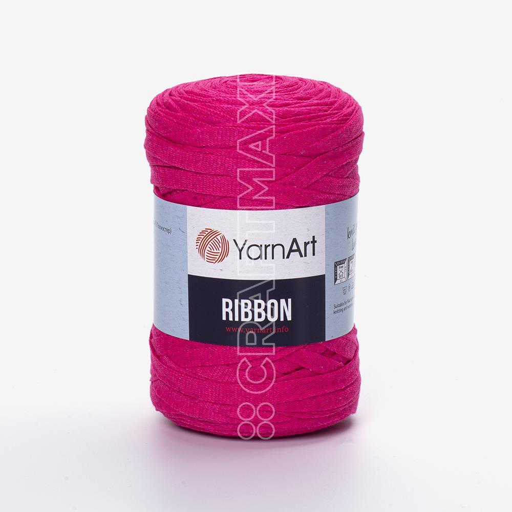 Spagettiyarn Ribbon Yarn, Pink - 21 - Hobiumyarns