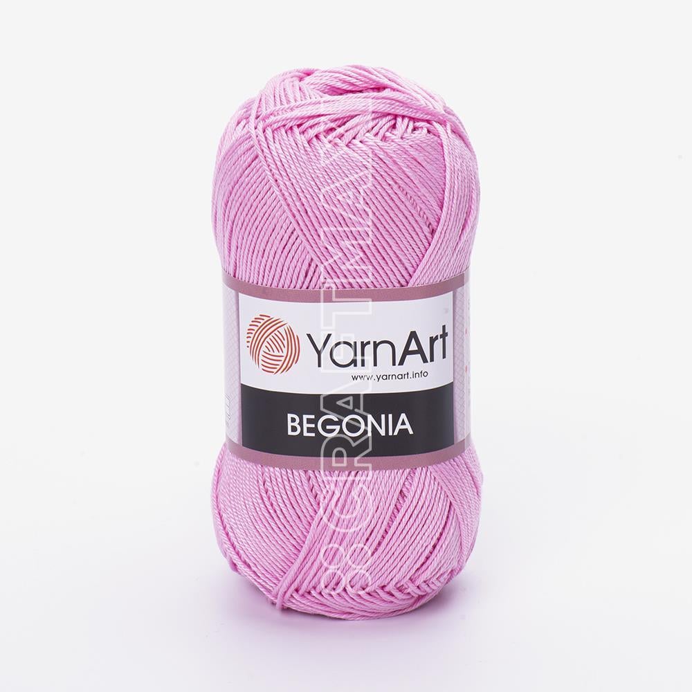 100% Mercerized Cotton Yarn Knitting Crochet by Yarnart Begonia 50g 169m -   Canada
