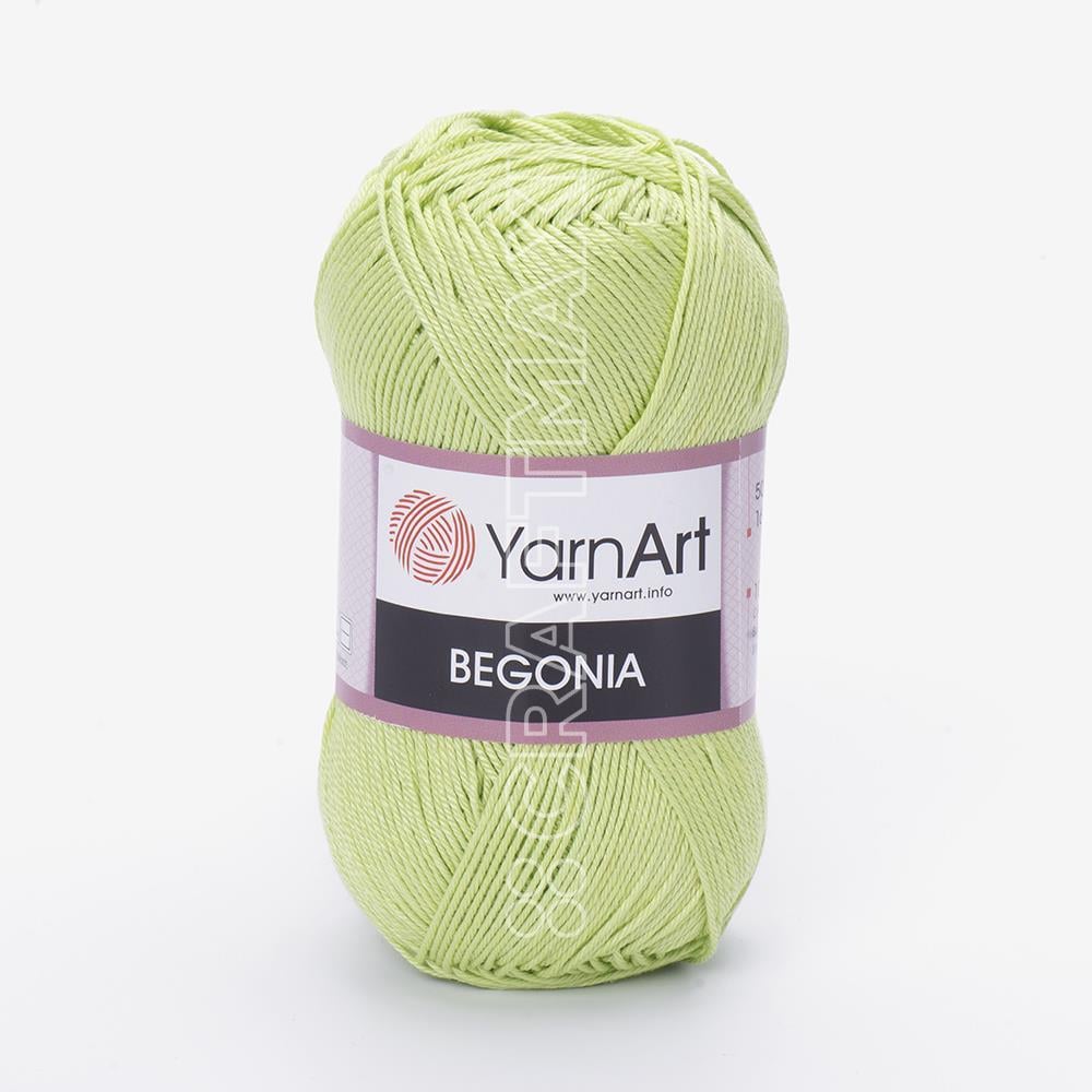 100% Mercerized Cotton Yarn Knitting Crochet by Yarnart Begonia 50g 169m -   Canada