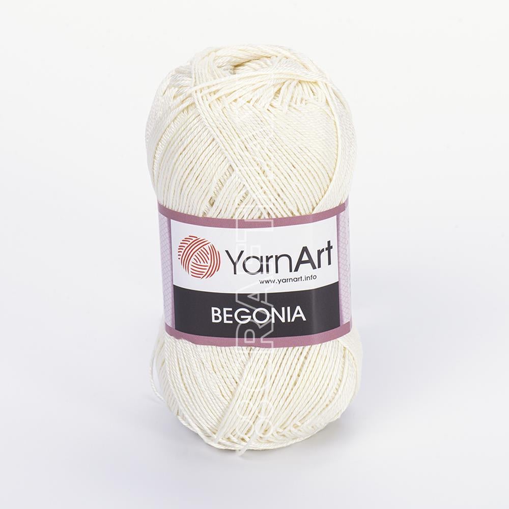100 % Mercerized Cotton Yarn Crochet Yarn Yarnart Begonia