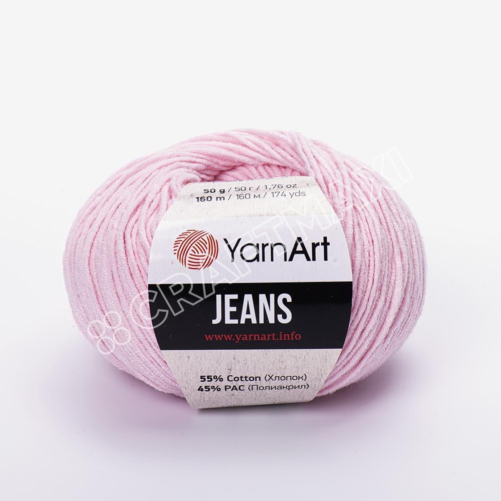 Yarnart Jeans - Knitting Yarn Neon Green - 60