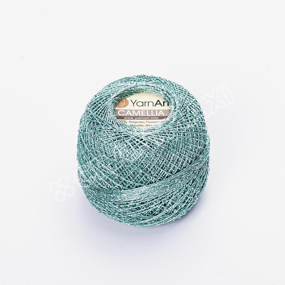 Yarnart Camellia, Metallic Yarn, Polyester Yarn, Glittery Lace