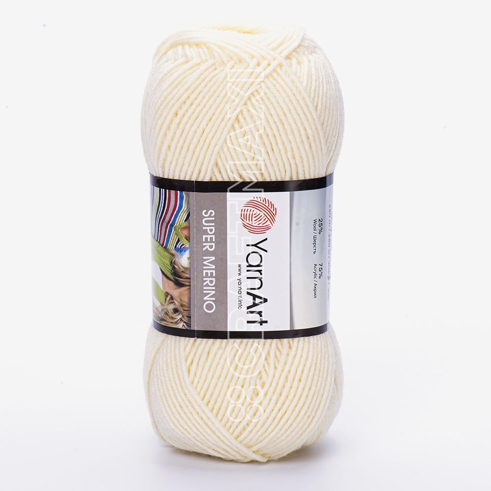 Yarnart Merino Bulky Yarn, Beige - 218