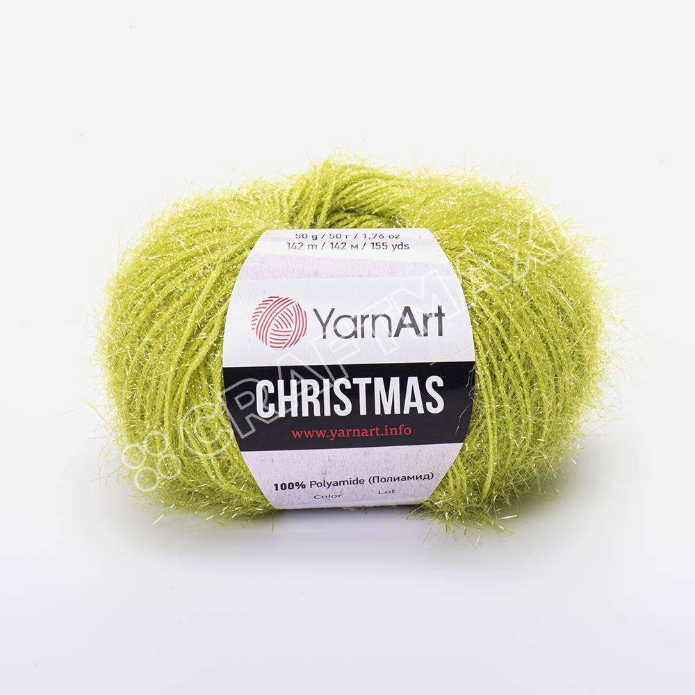 Yarn YarnArt Christmas yarn grass lurex yarn metallic yarn shiny yarn fleecy