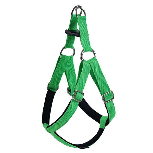 Actirex Neon Köpek Göğüs Tasması Yeşil S 1.5x40-45 Cm