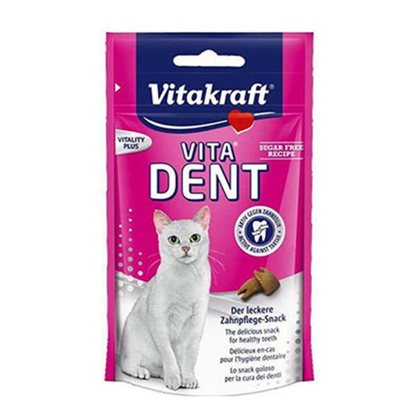Vitakraft Ağız ve Diş Sağlığı İçin Kedi Ödül Bisküvisi 75 gr