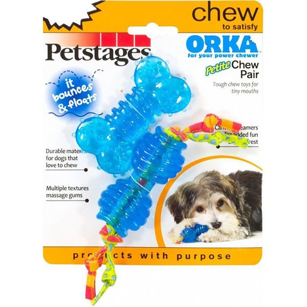 Petstages Orka Chew 2'li Kauçuk Köpek Çiğneme Oyuncağı