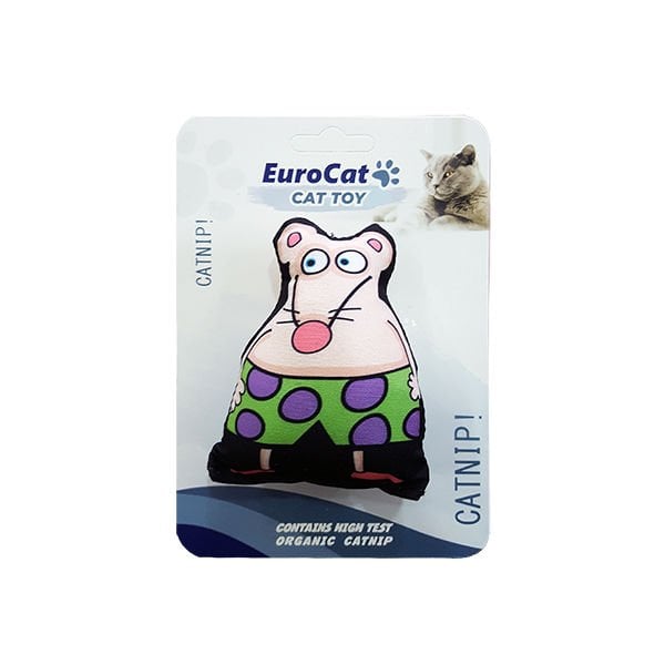Eurocat Süper Beyaz Fare Kedi Oyuncağı
