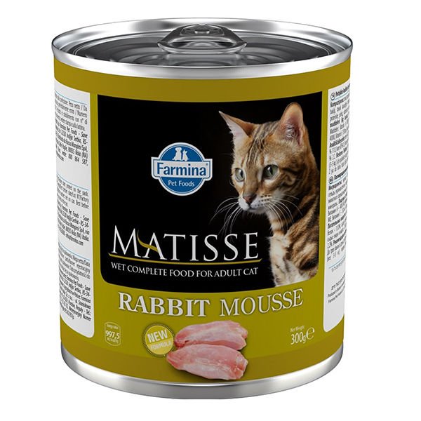 Matisse Tavşanlı Kıyılmış Kedi Konservesi 300 Gr