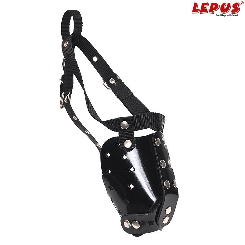 Lepus Köpek Ağızlık Xlarge Siyah 38x15x60-70h cm