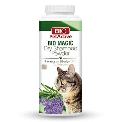 Pet Active Bio Magic Biberiye Özlü Toz Kedi Şampuanı 150 Gr