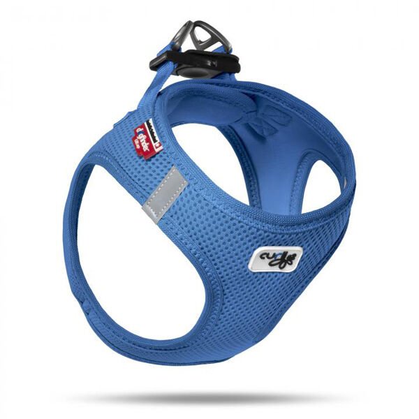 Curli Vest Air-Mesh Köpek Göğüs Tasması Mavi M 45-50 Cm