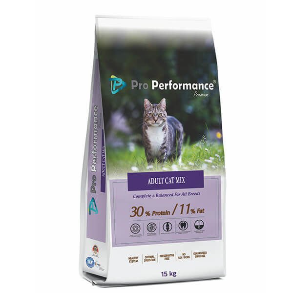 Pro Performance Premium Adult Cat Mix Yetişkin Kedi Maması 15 Kg