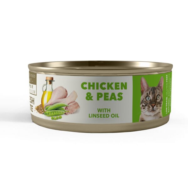 Amity Süper Premium Tavuklu Yetişkin Kedi Konservesi 80 Gr