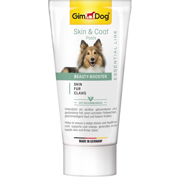 Gimdog SkinCoat Paste Deri ve Tüy Güzelliği İçin Köpek Vitamin Macunu 50 Gr (EL)