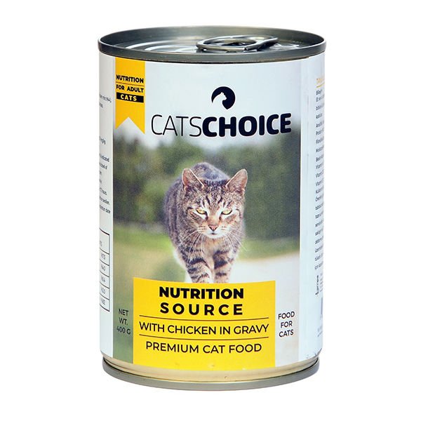 Cats Choice Tavuklu Kıyılmış Yetişkin Kedi Konservesi 400 Gr