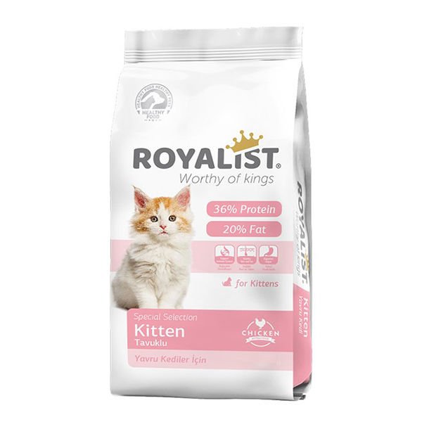 Royalist Premium Kitten Tavuklu Yavru Kedi Maması 2 Kg