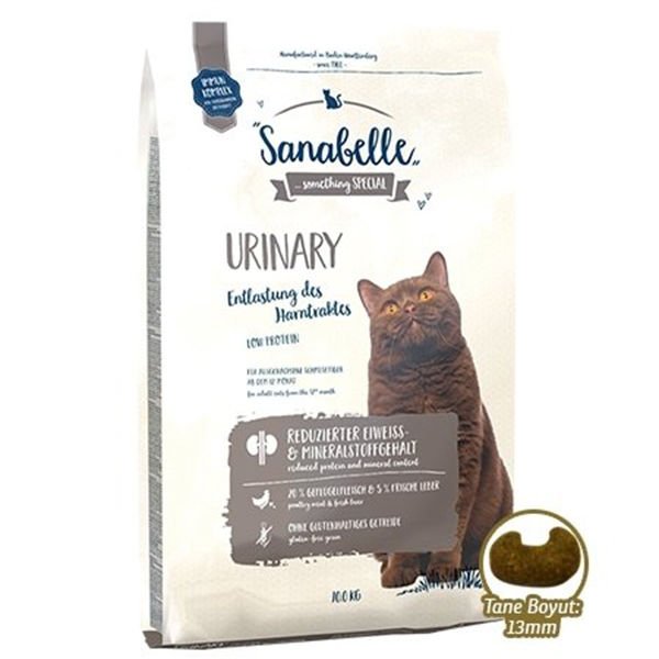 Sanabelle Urinary Glutensiz İdrar Yolları Sağlığı İçin Kedi Maması 10 Kg