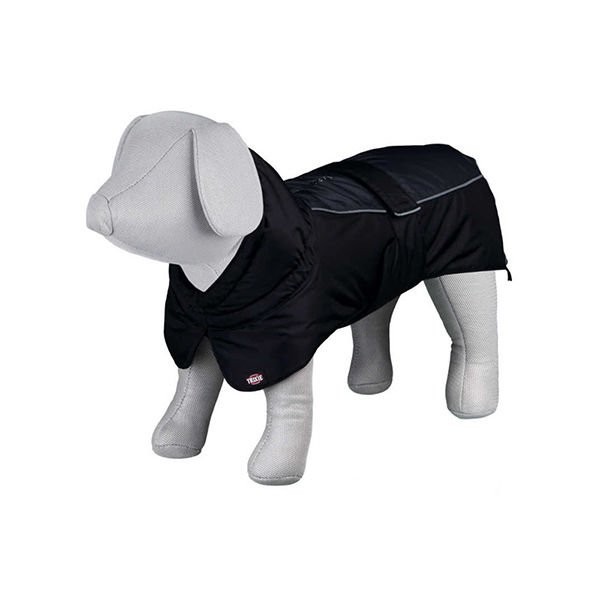 Trixie Köpek Paltosu Gri/Siyah Medium 45 Cm
