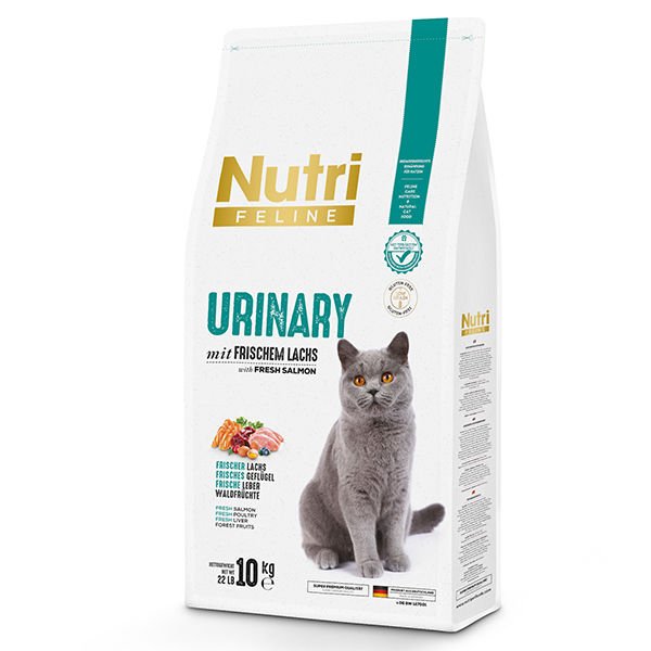 Nutri Feline Adult Urinary İdrar Sağlığı Somonlu Yetişkin Kedi Maması 10 Kg