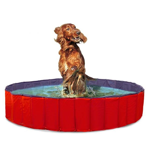 Karlie Köpek Havuzu Mavi/Kırmızı 120 Cm