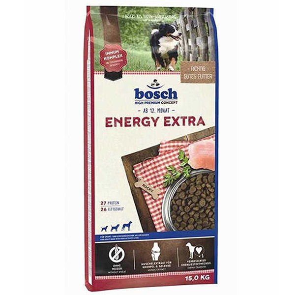 Bosch Energy Extra Yüksek Enerjili Yetiskin Köpek Maması 15 Kg