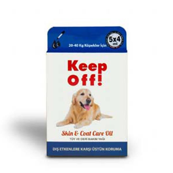 Keep Off Köpek Deri Ve Tüy Bakım Yağı 4 Ml 5 Adet