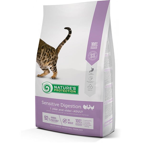 Natures Protection Sensitive Digestion Kümes Hayvanlı Hassas Yetişkin Kedi Maması 2 Kg