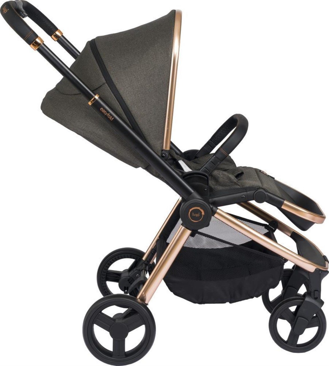 Bagi Easyfold 2 Travel Sistem Bebek Arabası Stone Grey 4