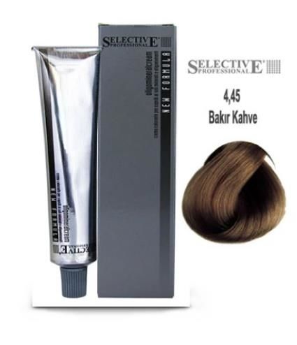 Selective Professional Tube Hair Color  Mahogany Copper Brown 60 ml |  Karcı Cosmetic and Hairdresser Supplies