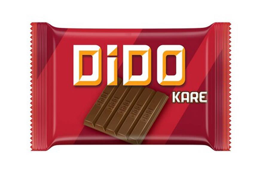 Ülker Dido Sütlü Çikolata Kaplamalı Kare Gofret 50 g