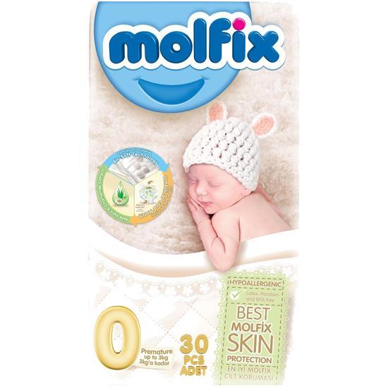 Molfix Bebek Bezi Ekonomik Beden 0 Ekstra Küçük Prematüre
