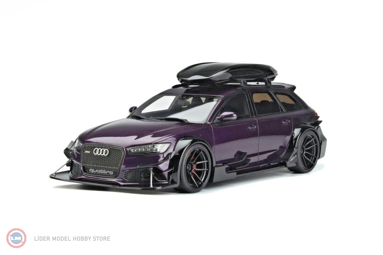 GT Spirit - 1:18 2018 Audi RS6 Avant (C7) Body Kit with roof box - 4. ...