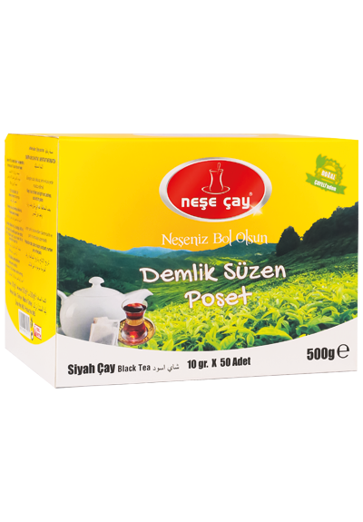 Neşe Demlik Süzen Poşet Çay 10gr 50 li 500gr