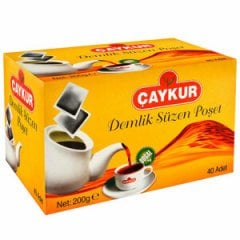 Çaykur Demlik Poşet Çay Süzen 200Gr.40'Lı