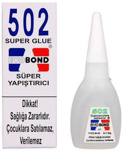 Evobond 502 Japon Yapıştırıcı 20gr (Orjinal)