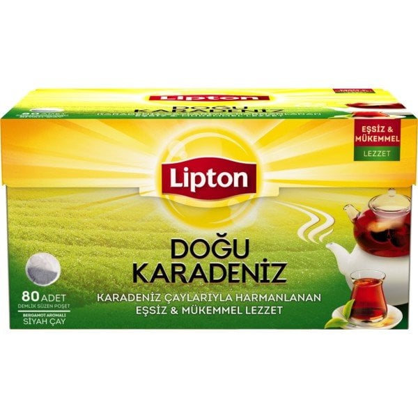 Lipton Karadeniz Demlik Poşet Çay 3,2Gr. 80'li