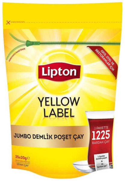 Lipton Demlik Poşet Yellow Label Jumbo 20grX35 Li 67722092