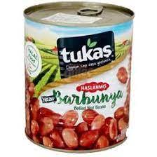 Tukaş Haşlanmış Barbunya Konserve 800Gr.