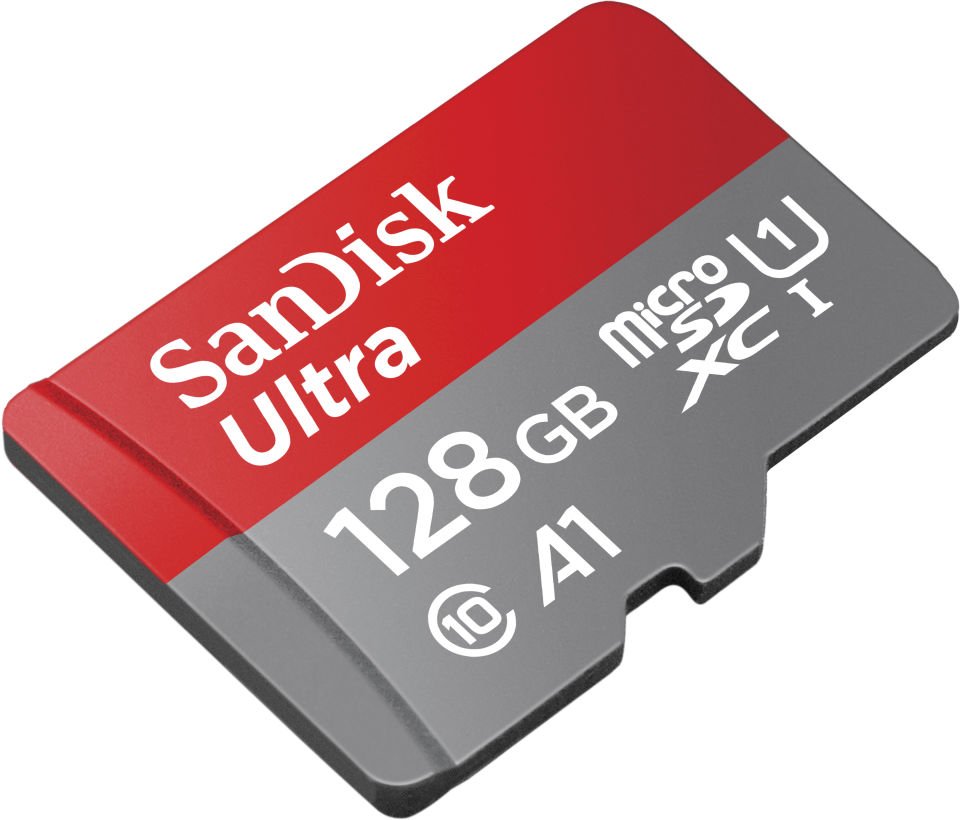 SanDisk Ultra UHS I 128GB MicroSD Card