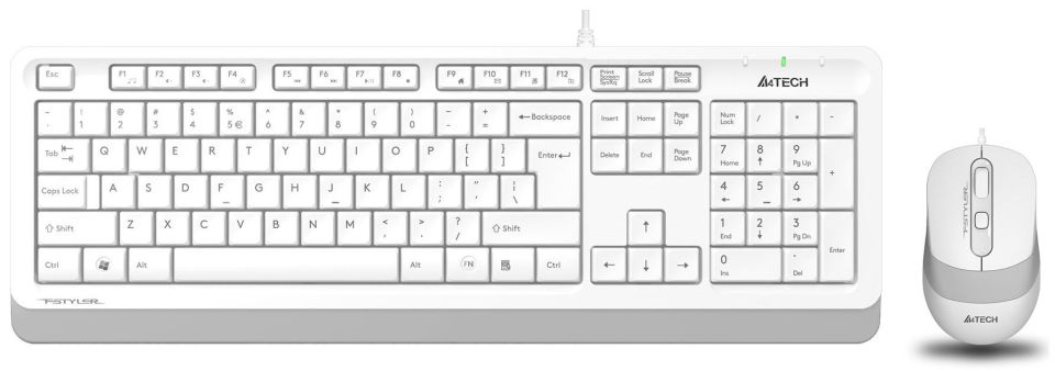 F1010 Kablolu Q TR Multimedya Klavye Mouse Set