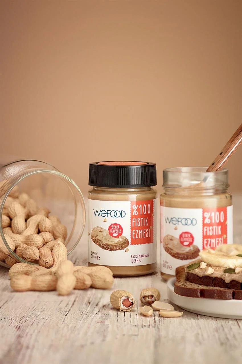 Wefood %100 Fıstık Ezmesi 300gr