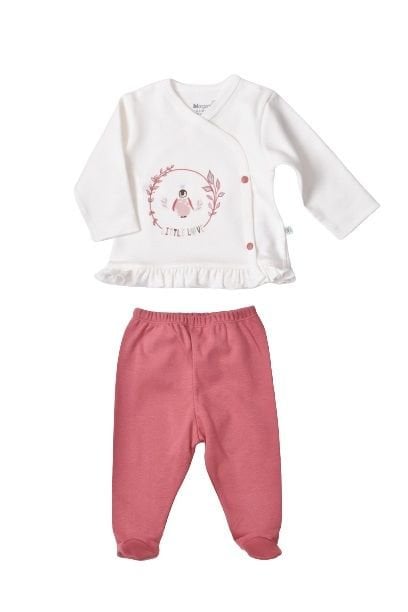 Bibaby Biorganic Little Love 5'Li Hastane Çıkış Seti 62278 Rose Dry