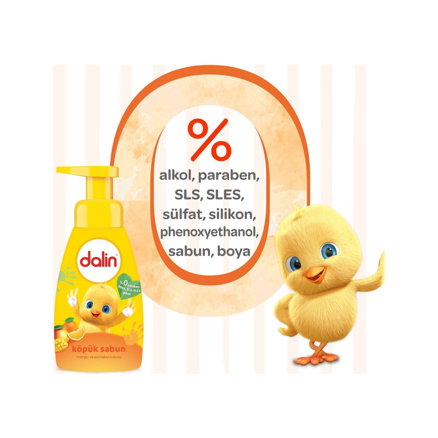 Dalin Köpük Sabun Mango Kokulu 200 ML