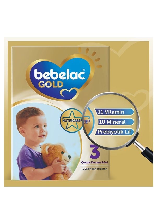 Bebelac Gold Bebek Devam Sütü No3 800gr + Bebelac Gold 350 gr Mix