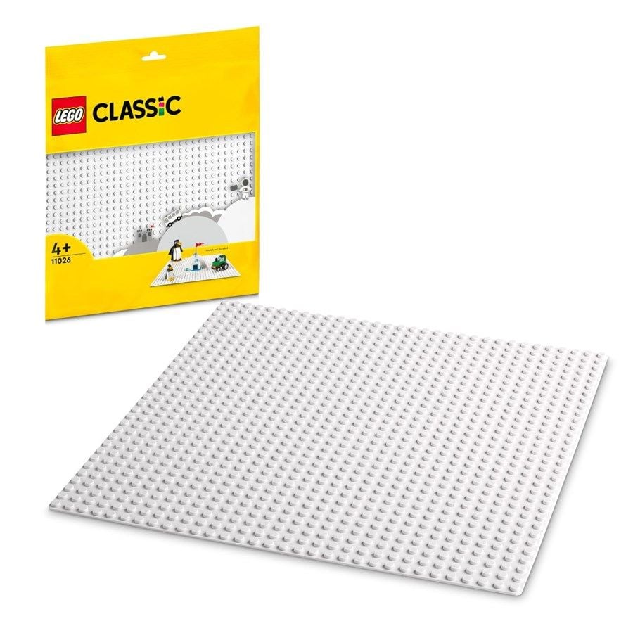 Lego Classic Beyaz Plaka 11026