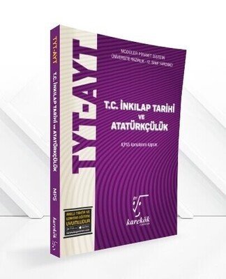 Karekök Yayınları TYT AYT T.C. İnkılap Tarihi ve Atatürkçülük MPS Konu Anlatımlı