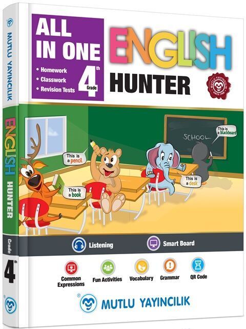 Mutlu Yayınları 4. Sınıf English Hunter